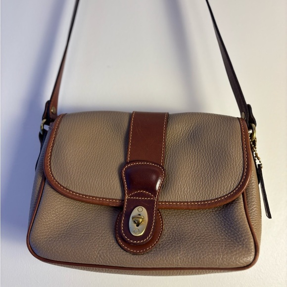 Coach Vintage Glenwood Sheridan Leather Crossbody Shoulder Bag - GVC - Picture 1 of 15